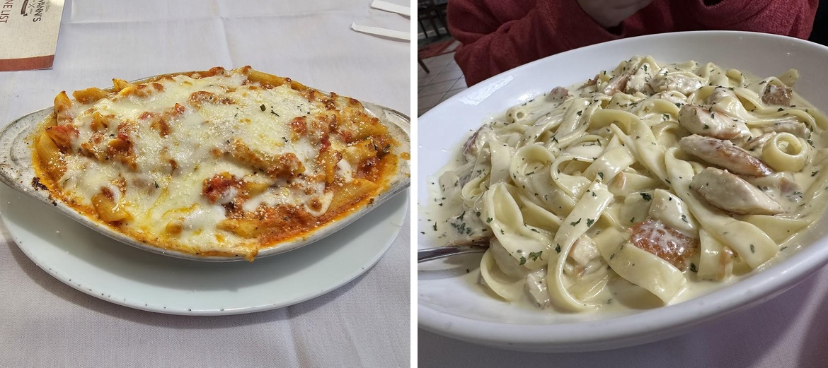 Giovanni's Family Italian Restaurant Menu